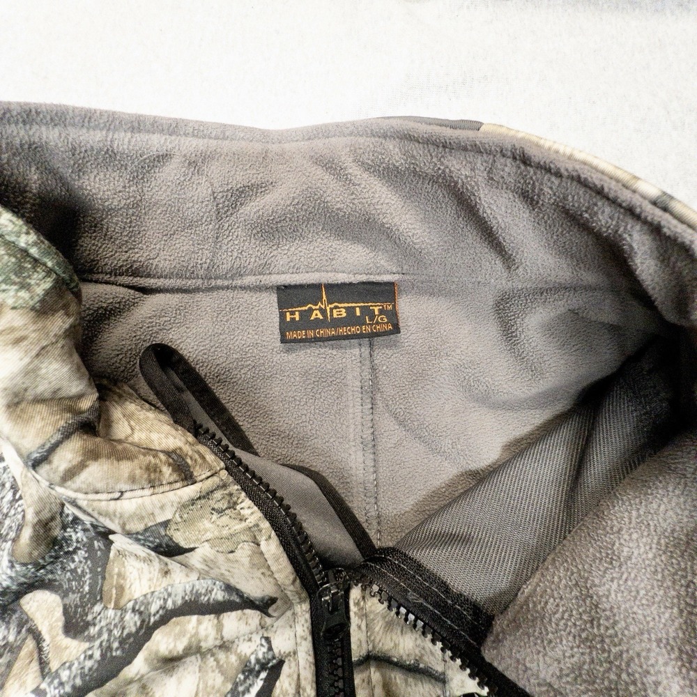 Habit Mothwing Mountain Mimicry Hunting‎ Jacket Mens Large Outdoors Camping - Picture 5 of 9
